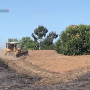 Fire teams put out one-acre grass fire east of Paso Robles Tuesday morning