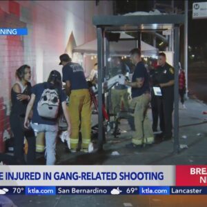 4 people shot in gang-related shooting in Westlake