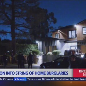 Another Encino home hit in series of SFV break-ins