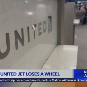 Another United Airlines jet loses a wheel on takeoff