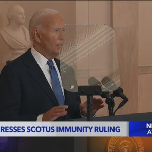 Biden condemns Supreme Court ruling on presidential immunity