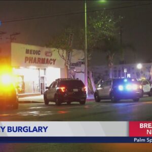 Break-ins reported at 2 L.A. County pharmacies overnight