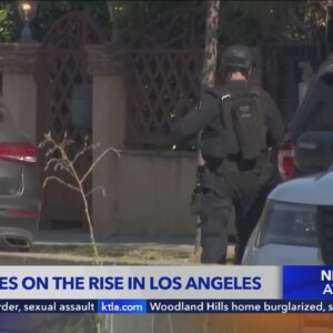 Burglaries on rise in Los Angeles