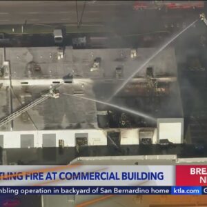 Crews battling structure fire in Norwalk