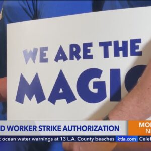 Disneyland cast members vote to authorize strike 