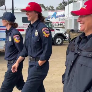 Female Firefighters Assigned to the Lake Fire