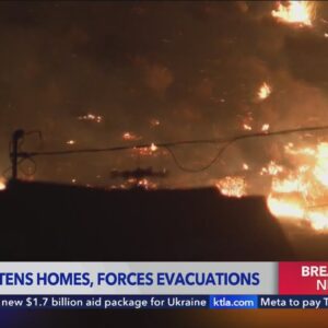Fire threatens Inland Empire homes, sparks evacuations