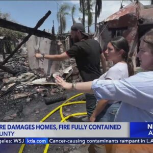 Fireworks blamed for wildfire that destroyed homes in Riverside