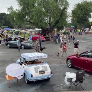 First ever car show held on grounds of Santa Barbara Mission