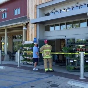 First responders tend to gas leak in Solvang