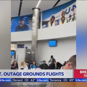 Global tech outage causes chaos at LAX