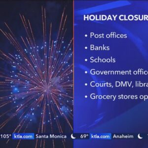 Here’s what will be open or closed on Independence Day