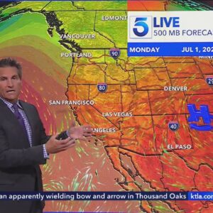 Holiday heat wave hits Southern California this week