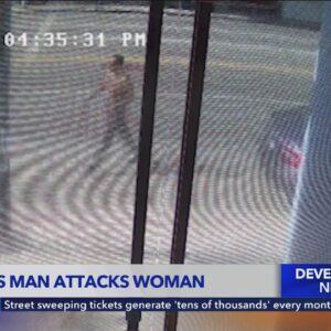 Homeless man attacks woman in Beverly Grove