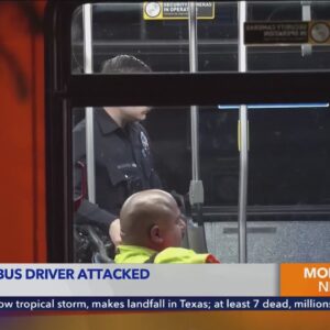 Los Angeles public transit driver assaulted, spit on