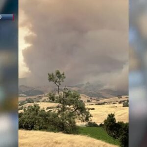 Los Olivos copes with looming fire