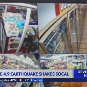 Magnitude 4.9 earthquake shakes Southern California