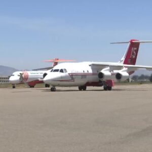 Santa Maria Air Tanker Base providing valuable support in battling Lake Fire