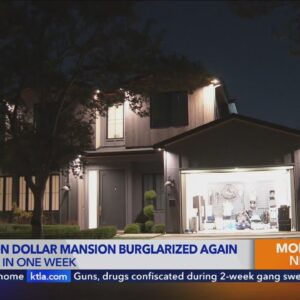 Multi-million dollar Encino home targeted again