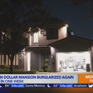 Multi-million dollar home targeted again in Encino