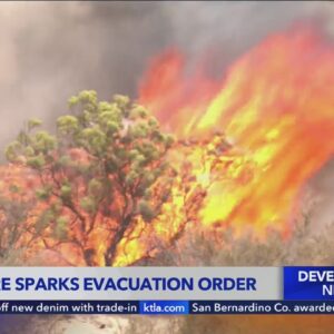 'Nixon Fire' in Riverside County sparks evacuation orders