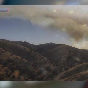 Vegetation fire spanning 150 acres shuts down portions of Highway 41 northeast of Shandon