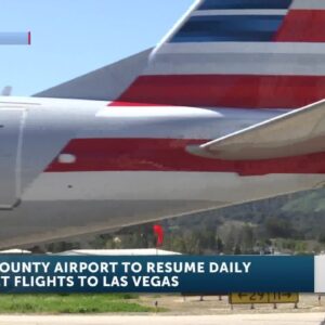 Daily direct flights to Las Vegas from SLO County Airport return October and run until April ...