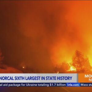Park Fire now among the largest in California history