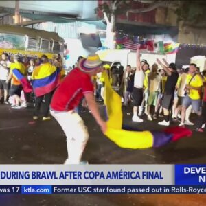 Person stabbed at Copa América watch party in L.A.
