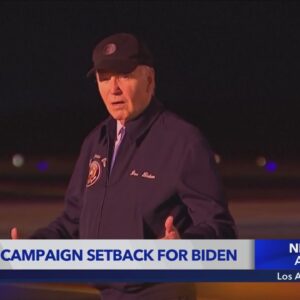 President Biden faces another campaign setback