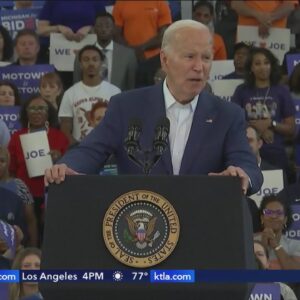 President Biden insists he will stay in race: Voters 'made me the nominee'