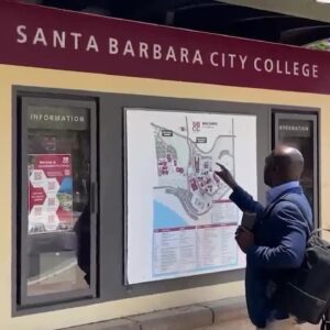 State of Black California stops at Santa Barbara