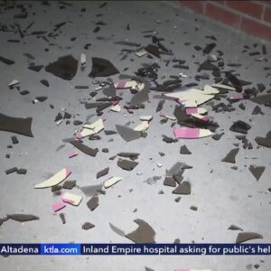 Vandal in Canoga Park hits a church and several businesses