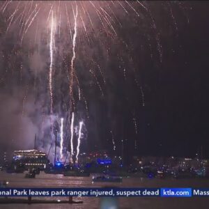 Waterfront July 4 fireworks show light up Marina del Rey