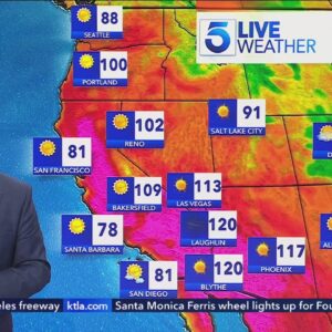 Weekend heat wave headed to Southern California
