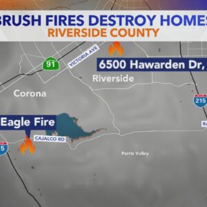 Wildfires erupt in Riverside County, force evacuations