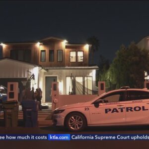 Woman walks in on 4 men burglarizing her Encino home