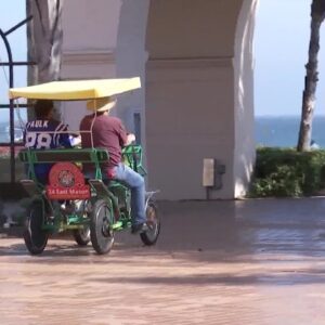 Tracy Lehr reports from the Hilton's big chair as hotels prepare for Fiesta