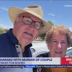 Neighbor charged with murder of couple from Colton; search continues for bodies