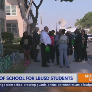 Long Beach Unified School District welcomes students back for new school year 