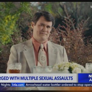 Actor charged with multiple violent sexual assaults