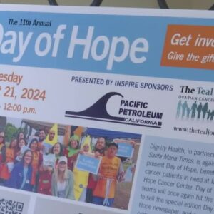 Annual Day of Hope cancer fundraiser set for later this month