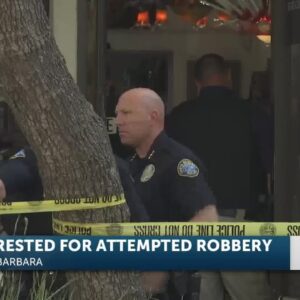 Santa Barbara 19 year old man booked on 6 charges following attempted robbery