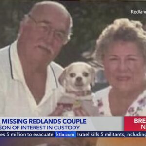 Arrest made in search for missing Colton couple