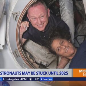 Astronauts sent on 8-day mission may be stuck in space until 2025: NASA