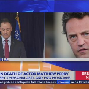 Authorities announce arrests in 'Friends' actor Matthew Perry's death