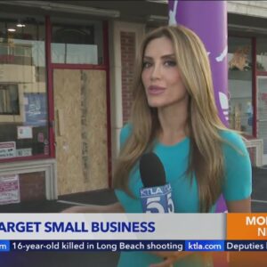 Burglars strike in Encino again, but it’s a business this time around 