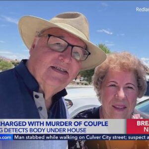 Cadaver dogs detect body under home of man suspected in couple's deaths