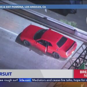 CHP officers pursue high-speed suspect driver in L.A. County