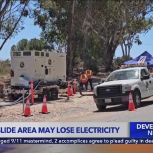 Ranchos Palos Verdes homes with gas shut off due to landslide may also lose electricity